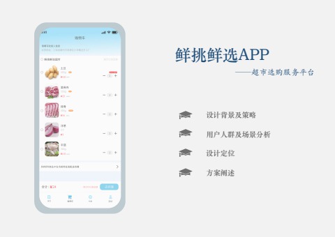 鲜挑鲜选APP电子宣传册