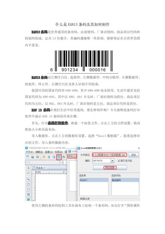 什么是EAN13条码及其如何制作电子宣传册