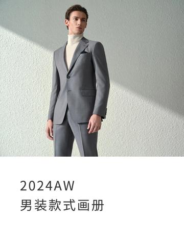 2024AW男装款式画册 电子书制作软件