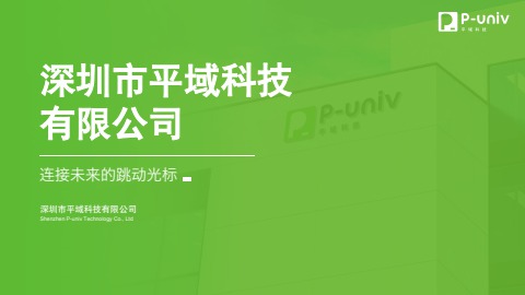 深圳市平域科技有限公司介绍电子画册